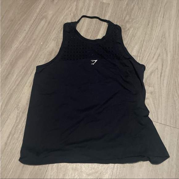 Gymshark Black Tank Top - Picture 1 of 3